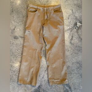 Patagonia Men’s Dark Khaki Work Pants Size M